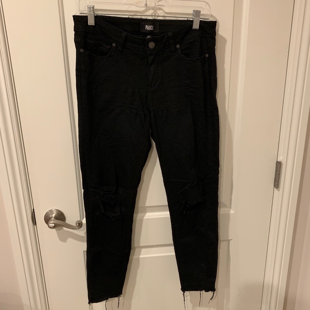 Black Paige jeans